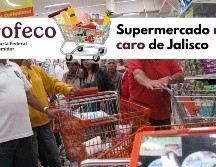 Profeco señala a esta tienda por ser la que ofrece los precios más altos para la Canasta Básica en Jalisco. EL INFORMADOR / ARCHIVO