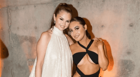 Más allá de la boda, Raisa resaltó que lo importante es ver a Selena realizada y disfrutando de su vida: “Mira, tiene vida, ya es billonaria (multimillonaria) y estoy agradecida de que pude hacer eso por ella”.  INSTAGRAM/selenagomez