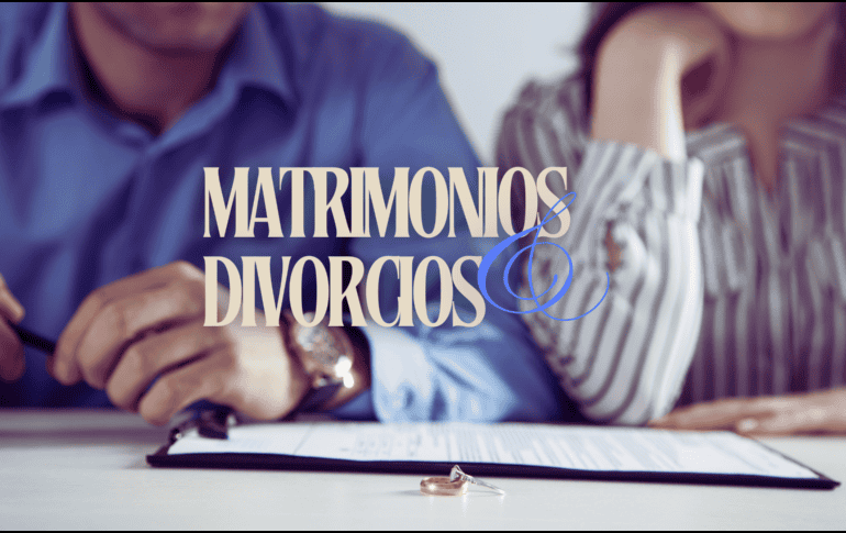 Por su parte, en 2023 se registraron 161 mil 932 divorcios, cifra 1.0% menor con respecto a 2022. ESPECIAL / CANVA