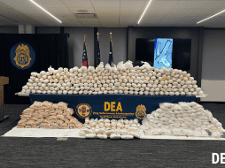 La agencia recordó que esta organización fue designada por el entonces presidente Donald Trump como grupo terrorista internacional. ESPECIAL/DEA