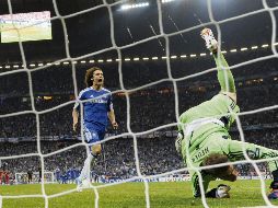 David Luiz fue clave en el triunfo del Chelsea ante el Bayern en la final de 2012. AFP/O. Andersen