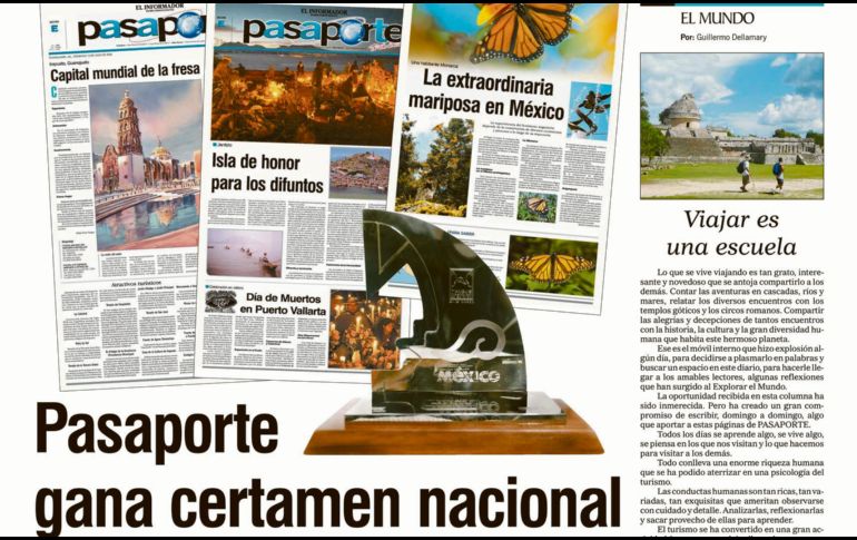 En abril de 2007, se dio a conocer que la sección de Pasaporte, de esta casa editorial, fue reconocida como el Mejor Suplemento de Promoción Turística. EL INFORMADOR