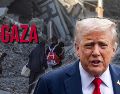 Trump lanzó una especie de amenaza advirtiendo lo que podría pasar si no se acepta su propuesta de paz en Gaza. EFE / EPA / MOHAMMED SABER
