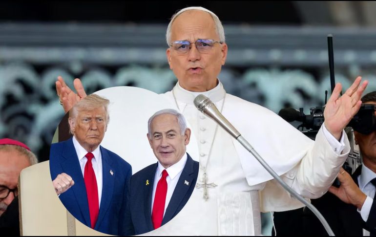 El Papa León XIV también habló sobre la misión de la Global Sumud Flotilla, los barcos de activistas que intentan llevar ayuda a Gaza. EFE / S. THEW / ARCHIVO