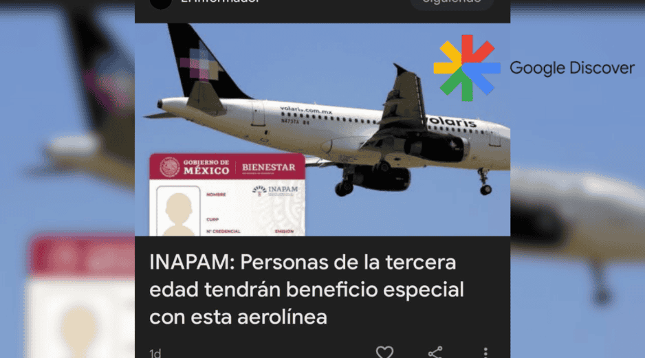 Ahora puedes seguir directamente a EL INFORMADOR en Discover, lo que te permitirá ver más contenido de este medio en tu feed. EL INFORMADOR