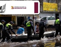 La tarde del pasado sábado se registró una tromba que provocó el colapso del drenaje y afectó 14 colonias de Nezahualcóyotl y zonas de Los Reyes, La Paz. SUN / H. Salvador