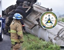 El cierre parcial en la vialidad va desde el entronque del macrolibramiento, por lo que se pide precaución al tomar la vía. ESPECIAL / FACEBOOK Protección Civil Jalisco