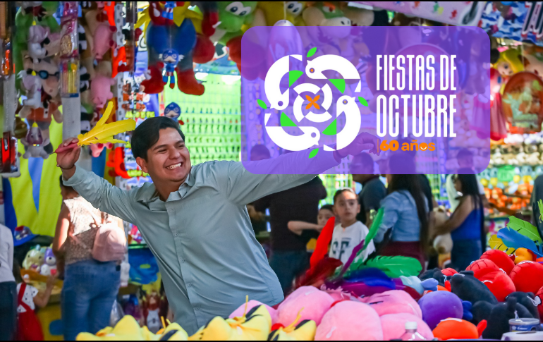 Con la entrada a las Fiestas de Octubre, los tapatíos podrán disfrutar de las actividades gratuitas de la feria. ESPECIAL/Fiestas de Octubre
