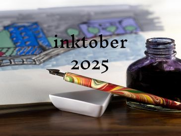 El Inktober es un fenómeno de Internet que tiene lugar cada año durante octubre, y consiste en un challenge (reto) en el que los creadores buscan viralizar sus trabajos. ESPECIAL / CANVA