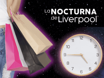 La Venta Nocturna de Aniversario de Liverpool comenzó el pasado viernes 3 de octubre y terminará este domingo 5. ESPECIAL