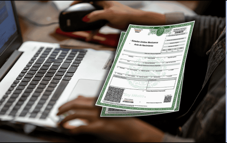 El acta de nacimiento es uno de los documentos más importantes de México. ESPECIAL