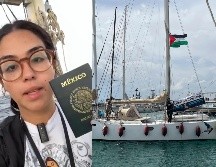 Esto dijo Arlin Medrano en redes sociales tras la presunta intercepción de su barco parte de la Flotilla Global Sumud. ESPECIAL / X: @arlinmedrano_ / AP / ARCHIVO