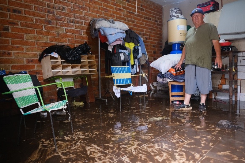 Afectaciones en el menaje de las viviendas afectadas por las inundaciones. ESPECIAL / Gobierno de Jalisco 