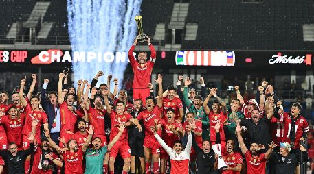 La anotación de Federico Pereira en los minutos finales dio el campeonato al equipo mexicano. IMAGO7/E. Espinosa