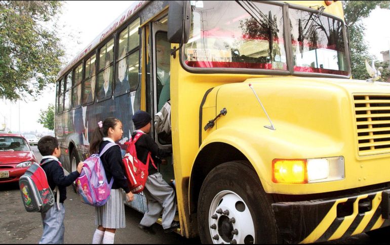El plan propuesto contempla cuatro etapas: diagnósticos durante este año, diseño de un programa piloto en 2026 y arranque del modelo de transporte escolar para el ciclo 2026-2027. SUN/Archivo