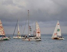 Actualmente, los veleros se encuentran navegando al sur de la isla griega de Creta mientras que el 'Conscience' se halla más retrasado. EFE / ARCHIVO