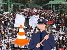 Te compartimos los horarios y vialidades de la ciudad donde se presentarán estas concentraciones durante este 2 de octubre. SUN / ARCHIVO