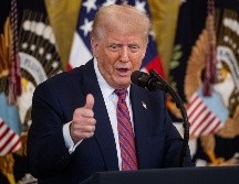 Donald Trump amenazó este jueves con eliminar agencias federales que, según asegura, están bajo control demócrata. EFE / ARCHIVO