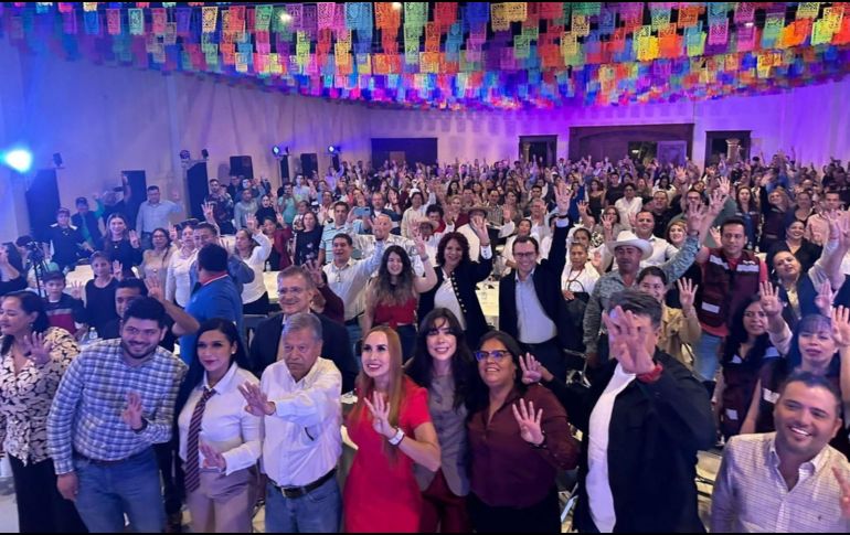 Pérez García aseguró que la transformación también llegará a Guadalajara y a Jalisco. CORTESÍA