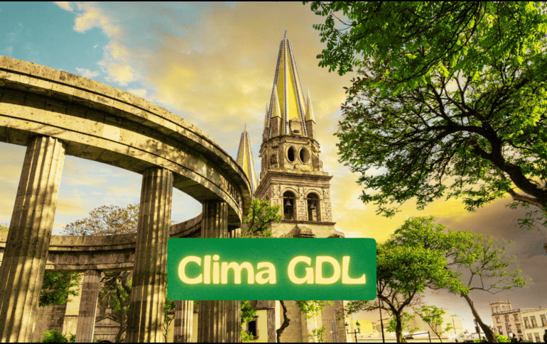 No se descarta la probabilidad de alguna lluvia dispersa por la tarde en Guadalajara. ESPECIAL / CANVA