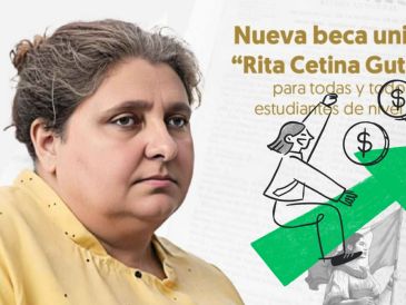 La presidenta Sheinbaum ha dado prioridad a la educación en su primer año de gobierno, al destinar 133 mil millones de pesos a programas de apoyo, cifra que calificó como histórica en el país. ESPECIAL