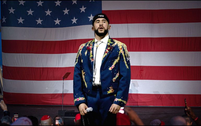 Bad Bunny marcará un hito en la historia de este evento al convertirse en el primer artista latino en actuar en solitario en un espectáculo del Super Bowl. EFE / ARCHIVO