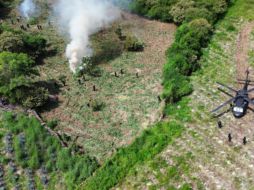 Con esta acción, la Policía de Jalisco evitó que llegaran a las calles aproximadamente 21 millones de dosis. ESPECIAL