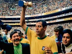 Carlos Alberto, capitán de la legendaria selección de Brasil campeona de la Copa del Mundo 1970. AFP