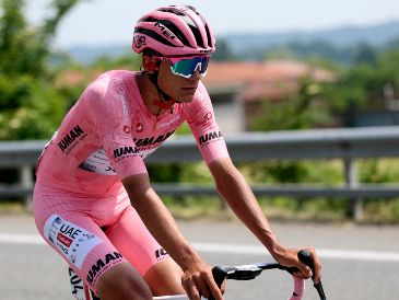 Isaac del Toro es el ciclista revelación del año y estrella del UAE Team Emirates. AFP / ARCHIVO