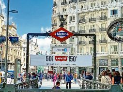 La Gran Vía. Punto de partida para recorrer la capital española y salir de compras. EL INFORMADOR/F. González