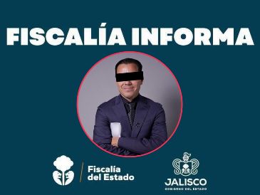 El boletín de la Fiscalía de Jalisco informa que Omar “N” será puesto a disposición del Juzgado que le decretó la orden de aprehensión. FB / Fiscalía de Jalisco / Imago7 / ARCHIVO