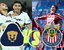 Pumas de la UNAM y Chivas Rayadas de Guadalajara se cuelan en los primeros 10 lugares de la tabla general del Apertura 2025. Imago7 / ARCHIVO