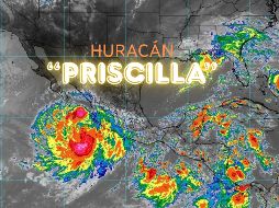 De acuerdo con el pronóstico, se esperan lluvias puntuales torrenciales de 150 a 250 mm. ESPECIAL / SMN