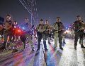 Militares de la Guardia Nacional desplegados en Chicago, tras la orden del presidente de intervenir, pese al rechazo de las autoridades locales. AFP