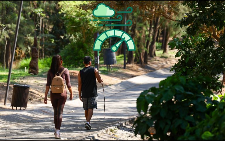 Índice de la calidad por zonas del AMG. EL INFORMADOR / ARCHIVO