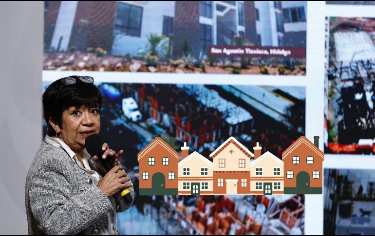 Vega Rangel destacó que hoy en día se cuenta con una reserva para 900 mil viviendas. SUN / B. FREGOSO