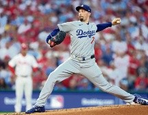 Blake Snell dominó en el montículo y brilló en la victoria de Dodgers. AFP/E. Chinn