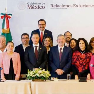 Abordan temas de T-MEC y migración