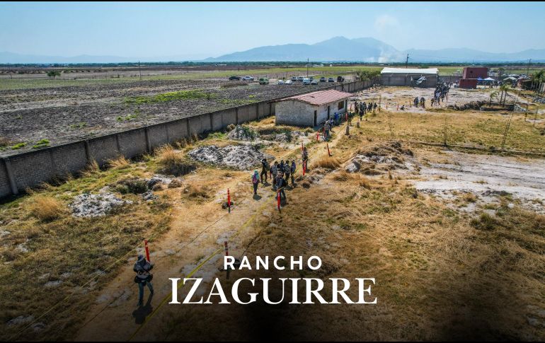 El caso del Rancho Izaguirre se dio a conocer tras el hallazgo de restos humanos en una propiedad presuntamente utilizada por el CNG como centro de operaciones en la región de los Valles de Jalisco. EL INFORMADOR / ARCHIVO