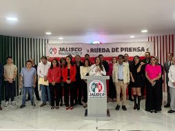 La ex candidata a la gubernatura de Jalisco reprochó que Movimiento Ciudadano ha votado en conjunto con Morena y sus aliados polémicas reformas. EL INFORMADOR / O. GONZÁLEZ