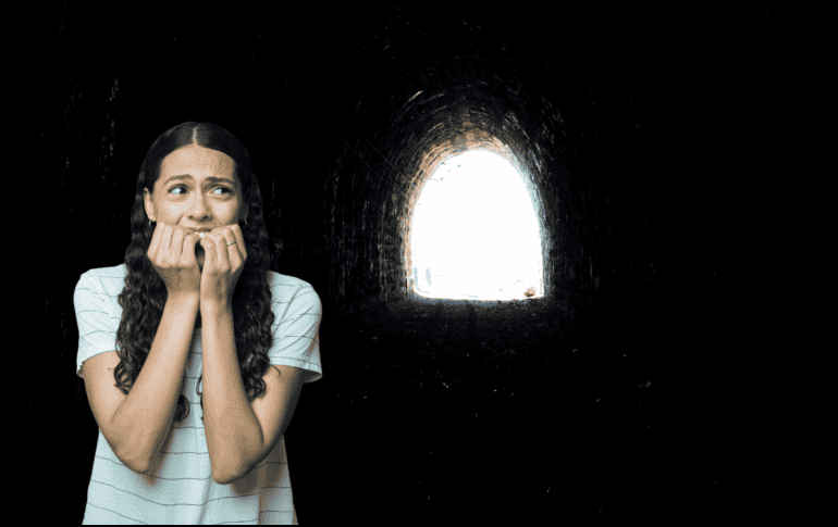 Las excavaciones superficiales revelaron una sección de los pasadizos subterráneos, justo enfrente del Palacio de Gobierno. ESPECIAL / CANVA