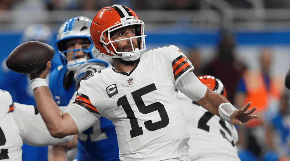 Los Browns recibirán a cambio de Joe Flacco una selección de quinta ronda del Draft de 2026. AP / ARCHIVO