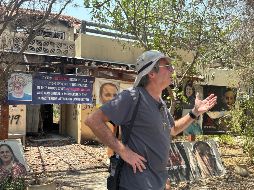 Para Hugo Alón, en el Kibbutz Be'eri se congeló en el tiempo y es ahora un doloroso recuerdo de lo que sucedió en Israel hace dos años. EL INFORMADOR / P. Gallardo