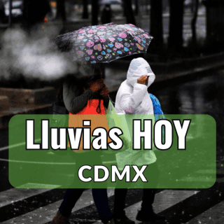 Pronóstico de lluvia hoy, 8 de octubre, a esta HORA en CDMX