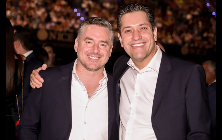 Checo Barrera y Mauro Garza. GENTE BIEN JALISCO / C. Jimeno