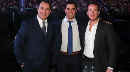Juan Pablo Canales, Carlos Lamadrid e Ignacio Robles. GENTE BIEN JALISCO / Aniversario de Nice México