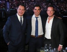 Juan Pablo Canales, Carlos Lamadrid e Ignacio Robles. GENTE BIEN JALISCO / Aniversario de Nice México