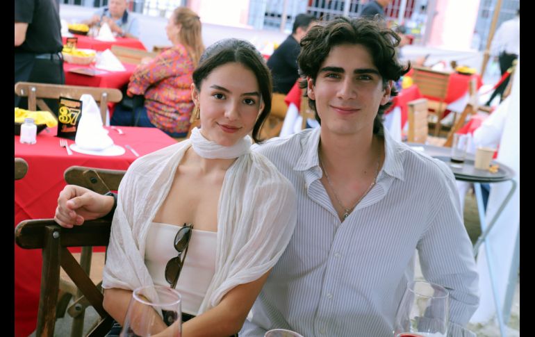 Ximena Zurita y Juan Diego Sánchez. GENTE BIEN JALISCO / C. Jimeno