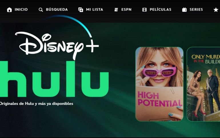 Desde este 8 de octubre de 2025, la sección “Star” de Disney+ fue reemplazada por Hulu. ESPECIAL/ DISNEY+