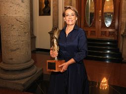 Irma Serafina González Hernández. Presidenta de Instituto Alteño para el Desarrollo de Jalisco A.C., una de las galardonadas anoche en el Degollado. EL INFORMADOR/J. Acosta